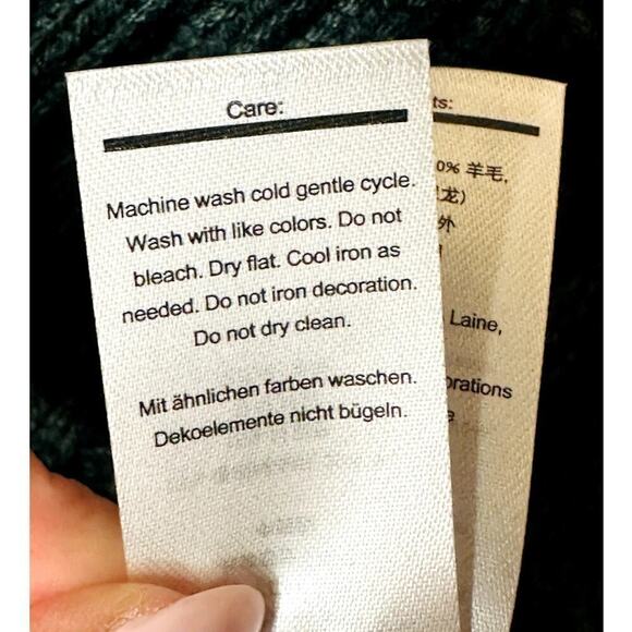 SmartWool Dk Sage Heather Cozy Lodge Buffalo Check Sweater Men's Size L NWT - Picture 7 of 8